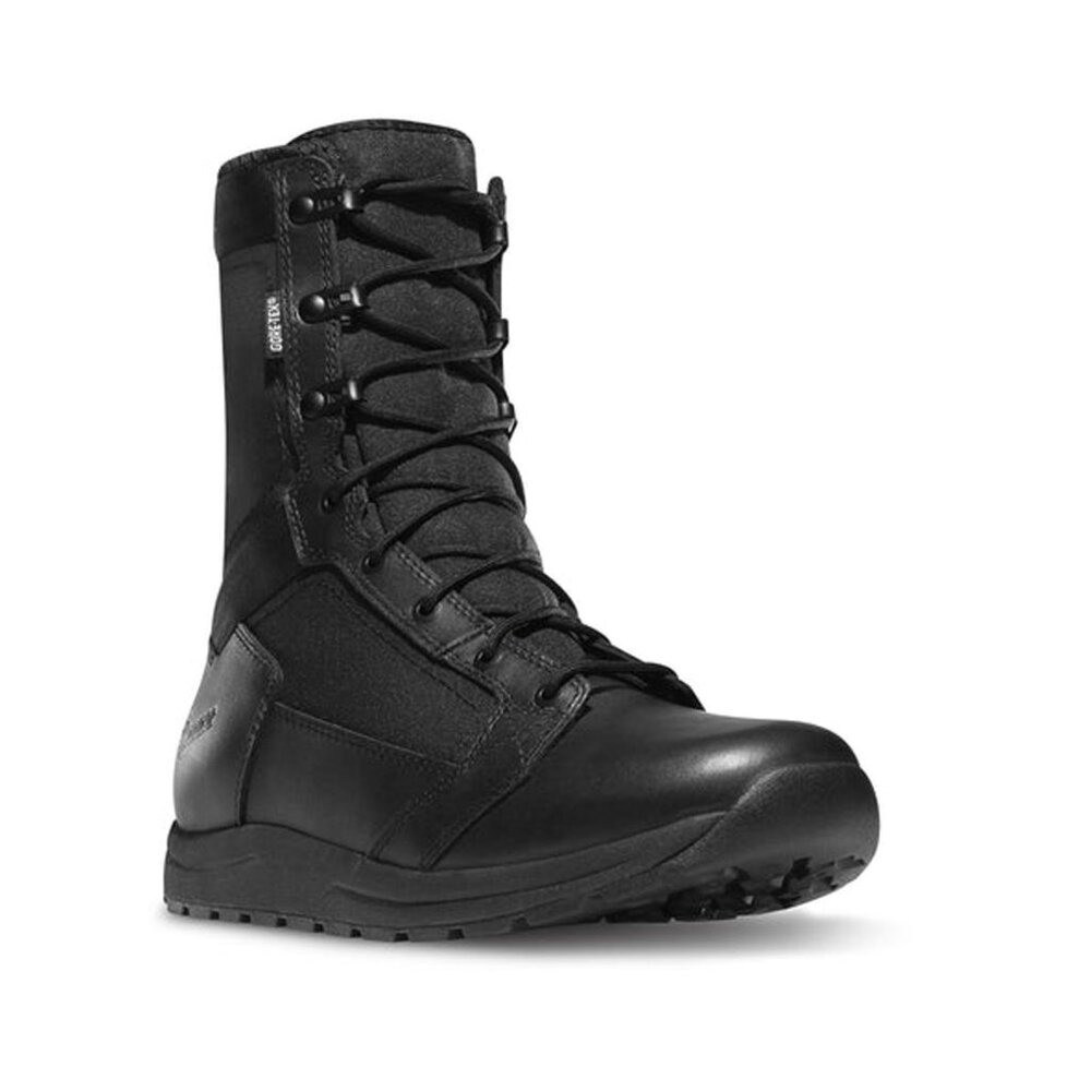 Danner Men`s #50122 | Tachyon 8" Height Black Gore-TEX Plain Toe Military,